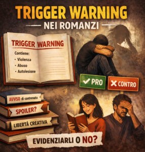 Trigger Warning nei romanzi: cosa sono e perché fanno discutere